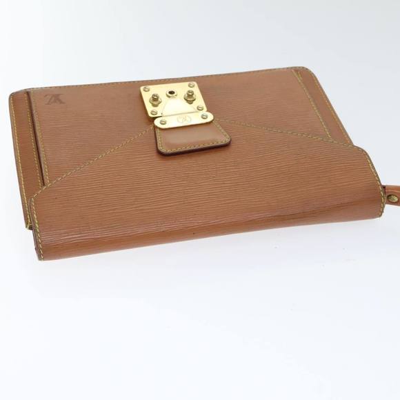 LOUIS VUITTON Epi Serie Dragonne Hand Bag Zipangu Gold M52618 LV Auth 92920 - Picture 5 of 16